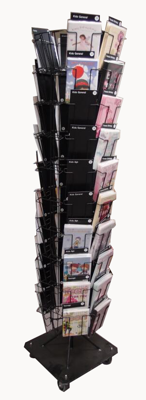 literature&card spinner rack