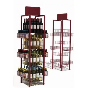 4-sides wine display
