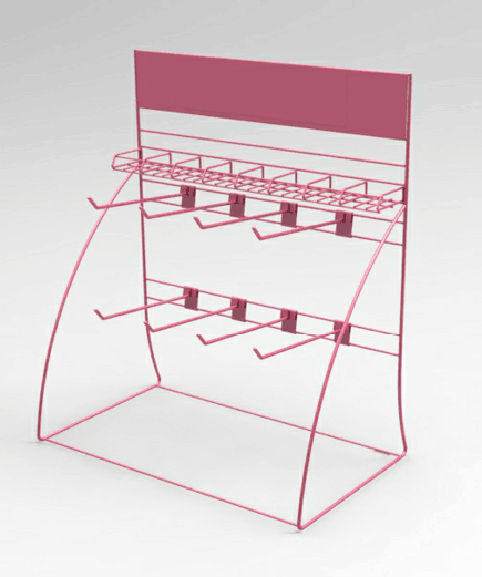 Countertop wire rack