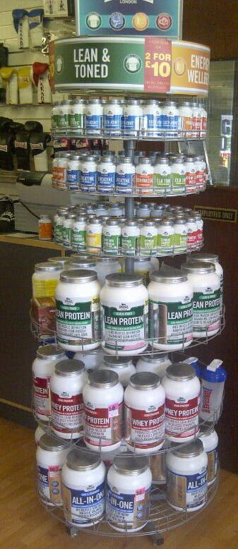 6 tier rotating display